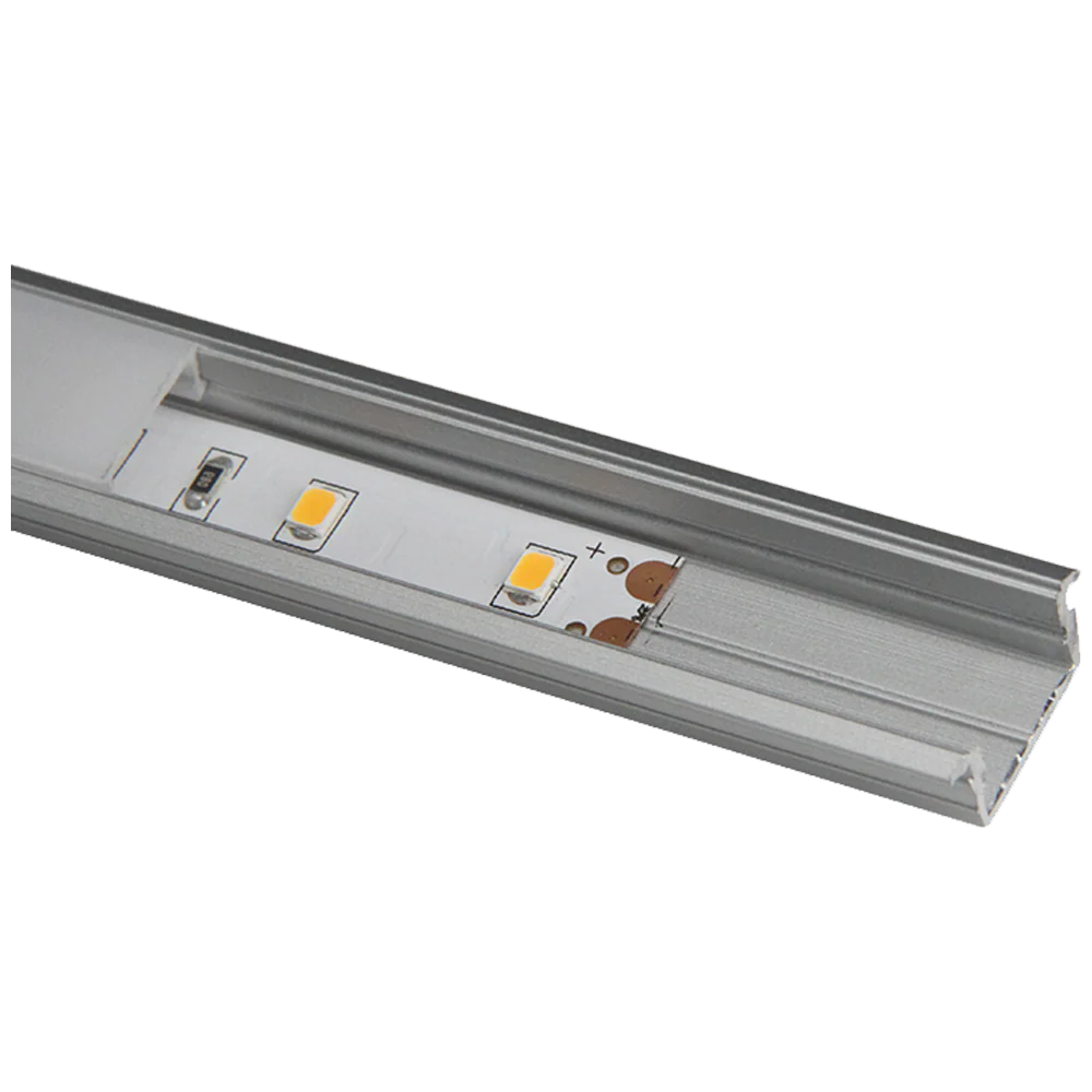 Abba Lighting Aluminum Rectangular Channel LED Strip Light Cover End Caps