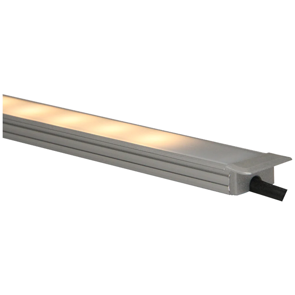 Abba Lighting Aluminum Rectangular Channel LED Strip Light Cover End Caps