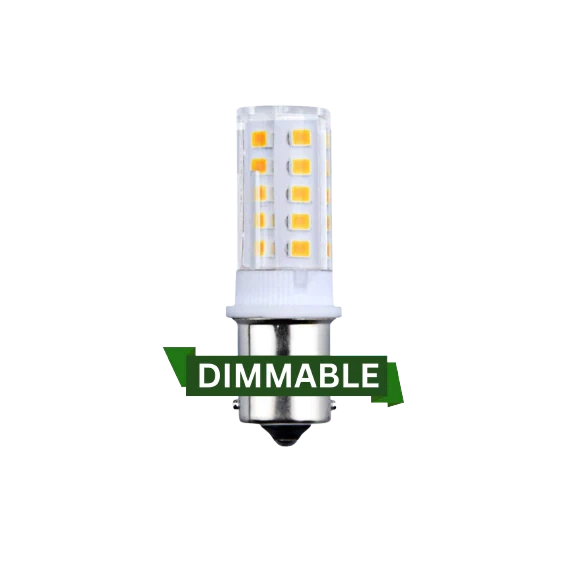 Abba Lighting BA15S 3.5W LED AC/DC 12V 5000K LED Bulb
