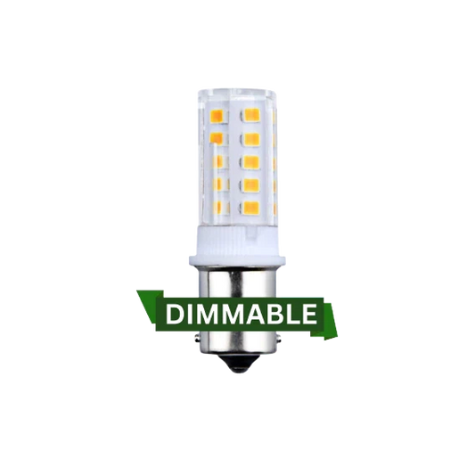 Abba Lighting BA15S 3.5W LED AC/DC 12V 5000K LED Bulb