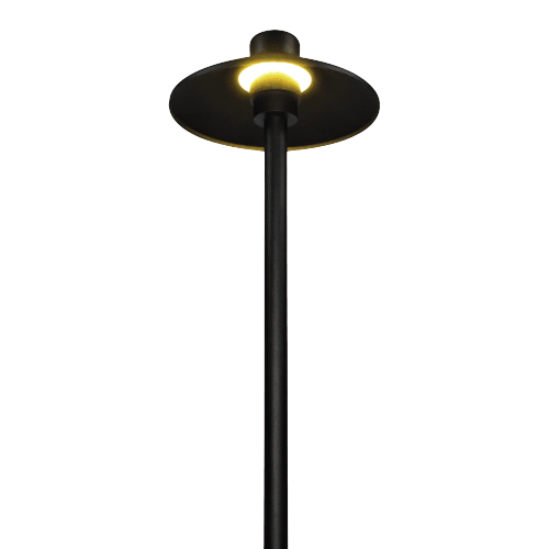Abba Lighting CDPA50 Aluminum Black Path Light