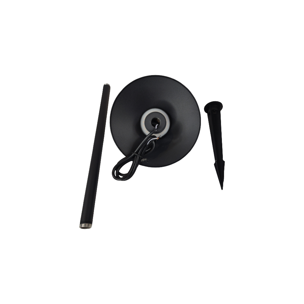 Abba Lighting CDPA50 Aluminum Black Path Light