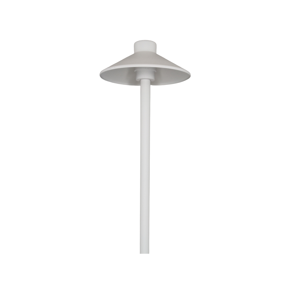 Abba Lighting CDPA50 Aluminum White Path Light