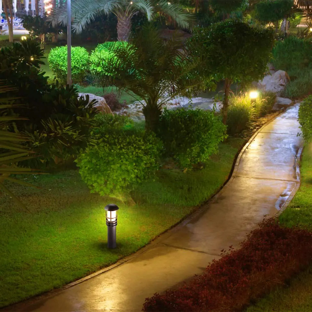 Abba Lighting CDPA55 Aluminum Black Path Light
