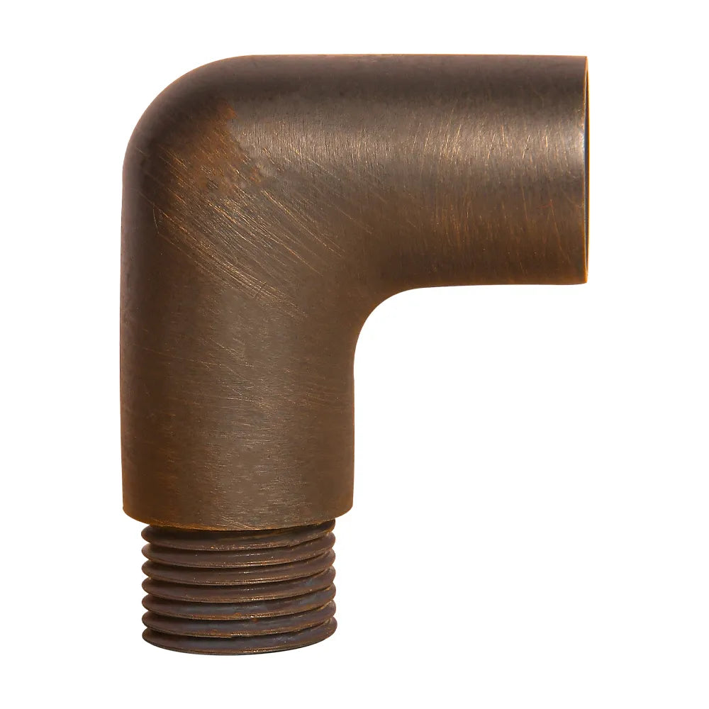 Abba Lighting Dark Brass 90° Coupling Post Accessory