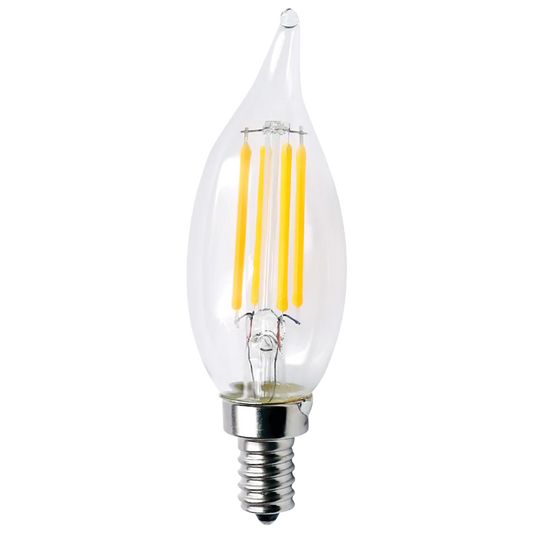 Abba Lighting E12 3W AC/DC 12V COB 3000K LED Bulb