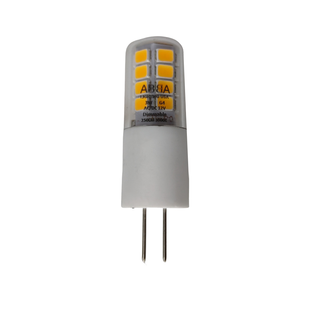 Abba Lighting G4 SMD 3W LED AC/DC 12V LED Bulb