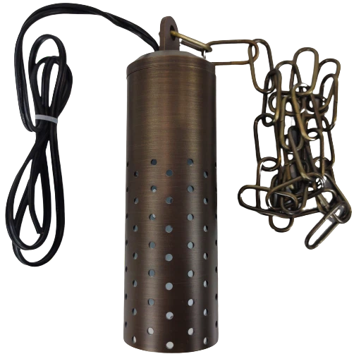 Abba Lighting HLB09 MR16 12V 2.13″D LED Brass Hanging Pendant Light