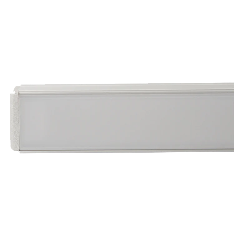 Abba Lighting Led Strip Light Cover End Caps 0.59W Silver Rectangular Aluminum Channel