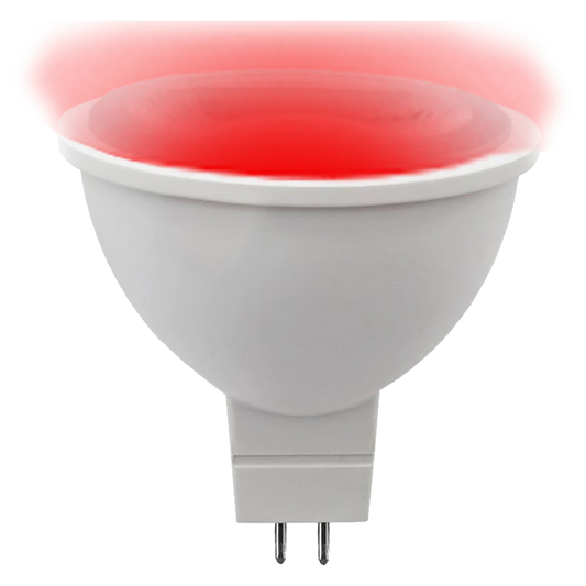 Abba Lighting MR16 5W AC/DC 12V COB LED Red Color Bulb