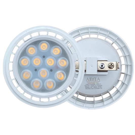 Abba Lighting PAR36 12W L12V SMD AC/DC 5000K LED Light Bulb