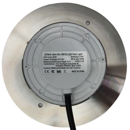 Abba Lighting PL15 RGB 2 Wire 150F Jacuzzi Light