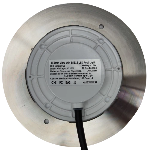 Abba Lighting PL15 RGB 2 Wire 150ft Jacuzzi Light