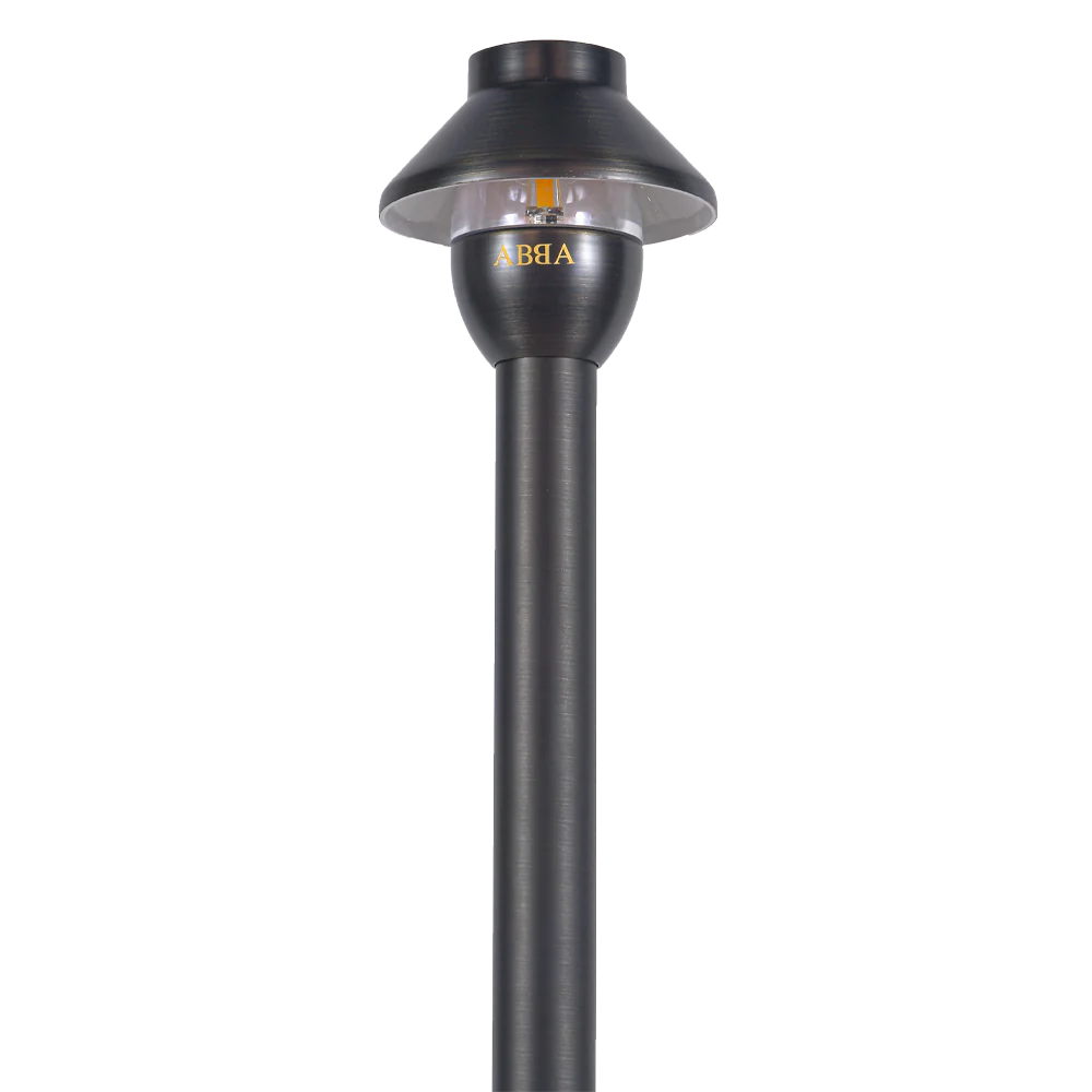 Abba Lighting PLB01 2V G4 Brass Path Light
