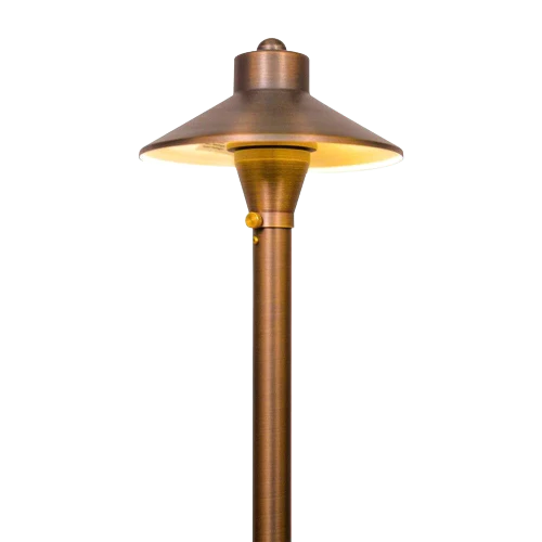 Abba Lighting PLB03 G4 12V LED Brass Path Light