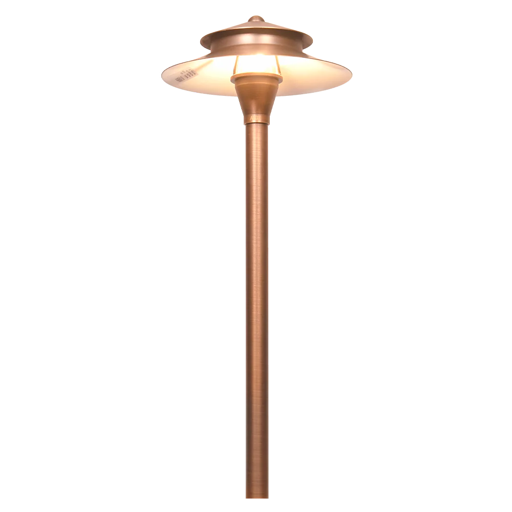 Abba Lighting PLB04 G4 12V LED Brass Path Light