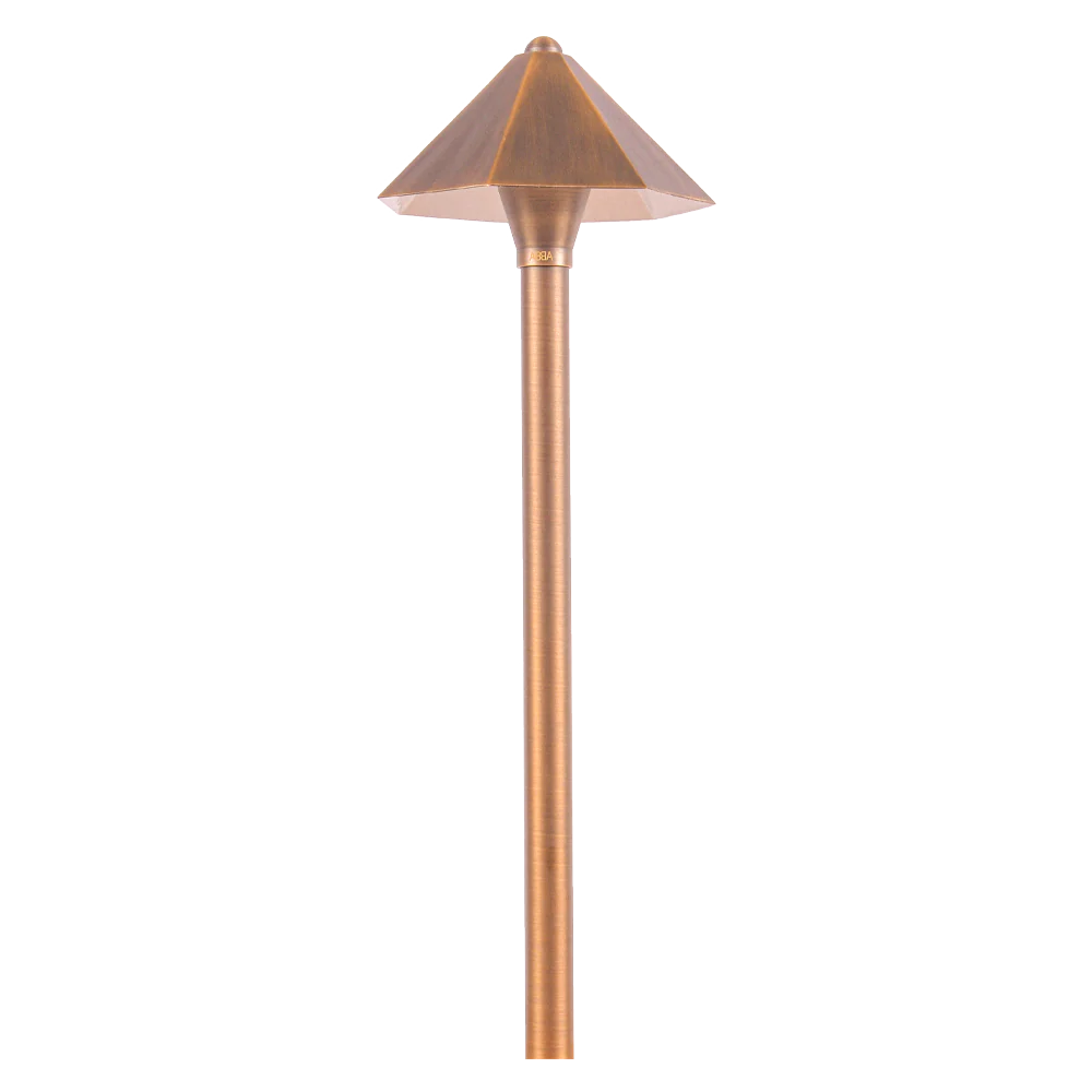 Abba Lighting PLB11 G4 12V LED Brass Path Light