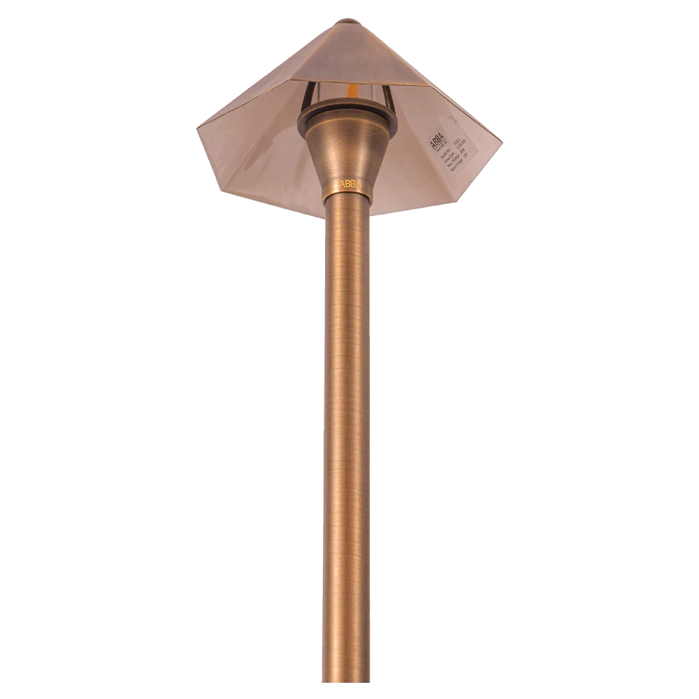 Abba Lighting PLB11 G4 12V LED Brass Path Light