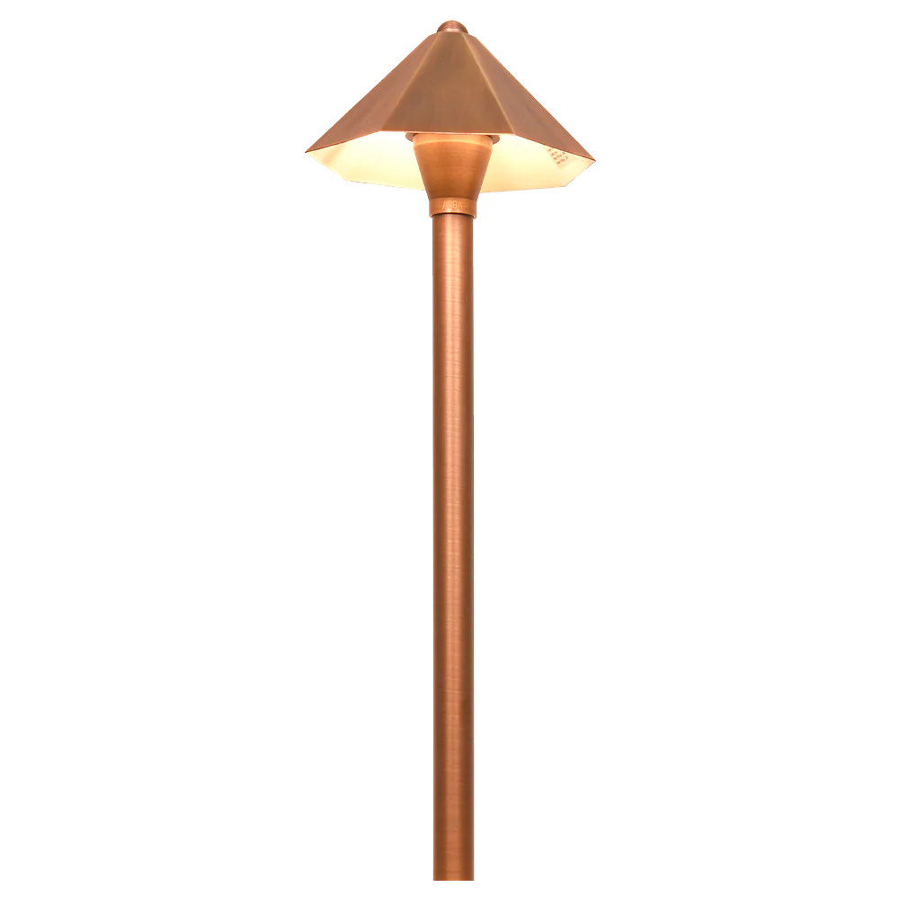 Abba Lighting PLB11 G4 12V LED Brass Path Light