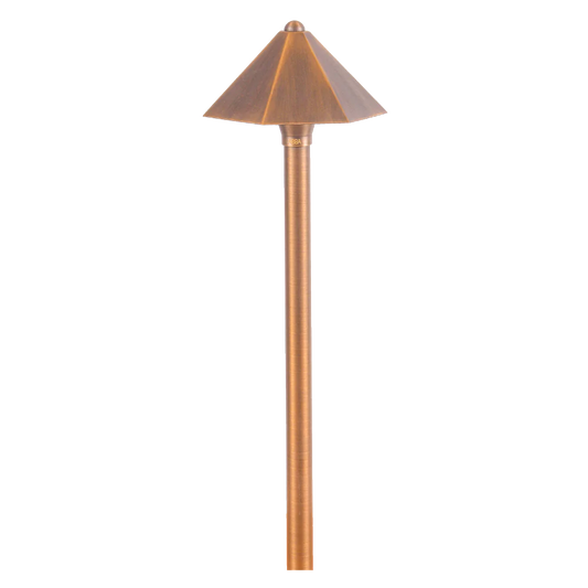 Abba Lighting PLB11 G4 12V LED Brass Path Light