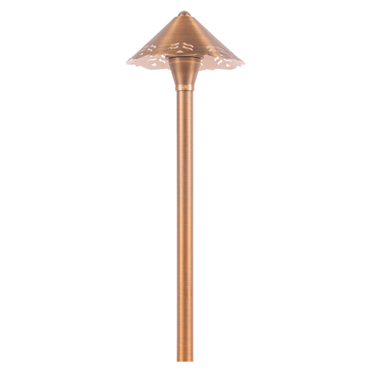 Abba Lighting PLB12 G4 12V LED Brass Path Light