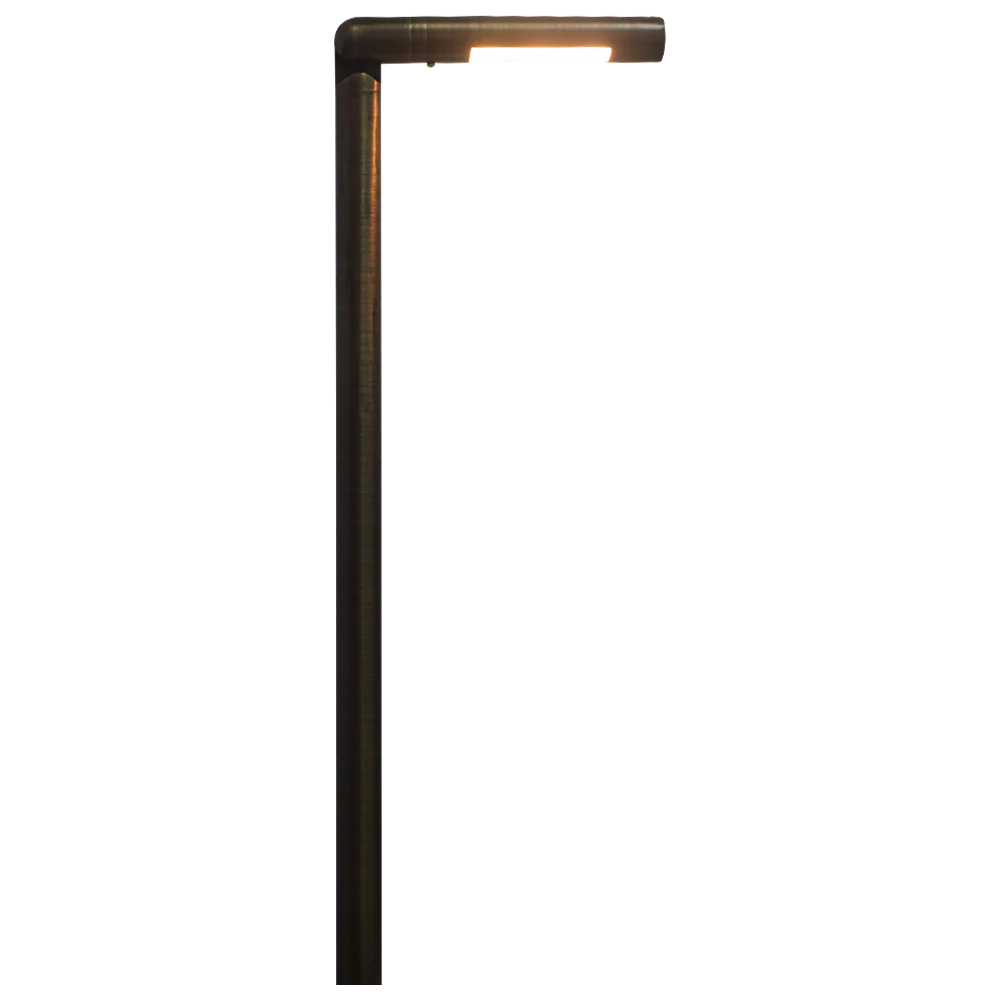 Abba Lighting PLB15 3W LED AC/DC 12V Brass Path Light