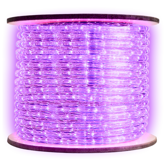 Abba Lighting RL100 12V LED Purple Rope Lights