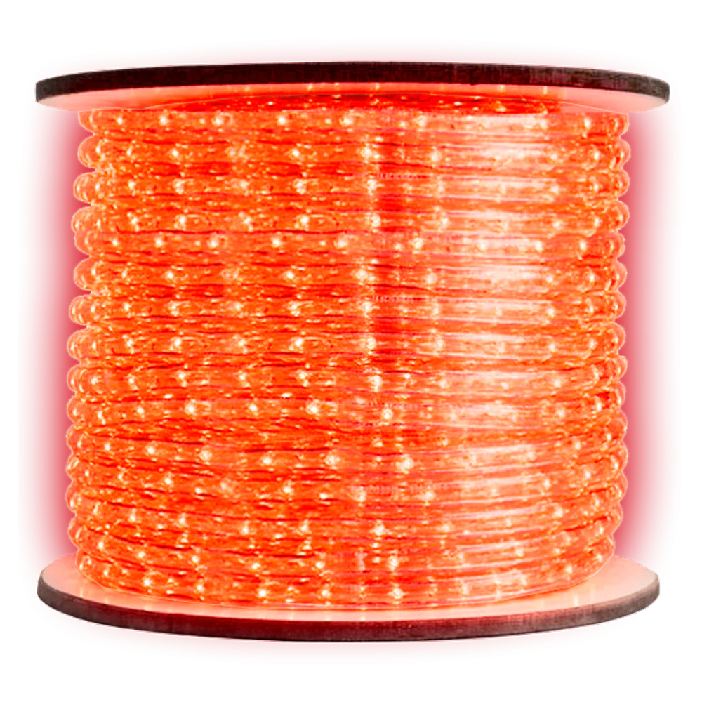 Abba Lighting RL100 12V LED Red Rope Lights