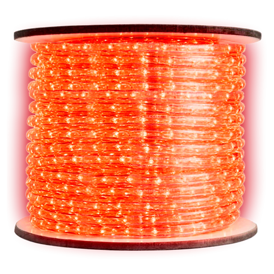 Abba Lighting RL100 12V LED Red Rope Lights