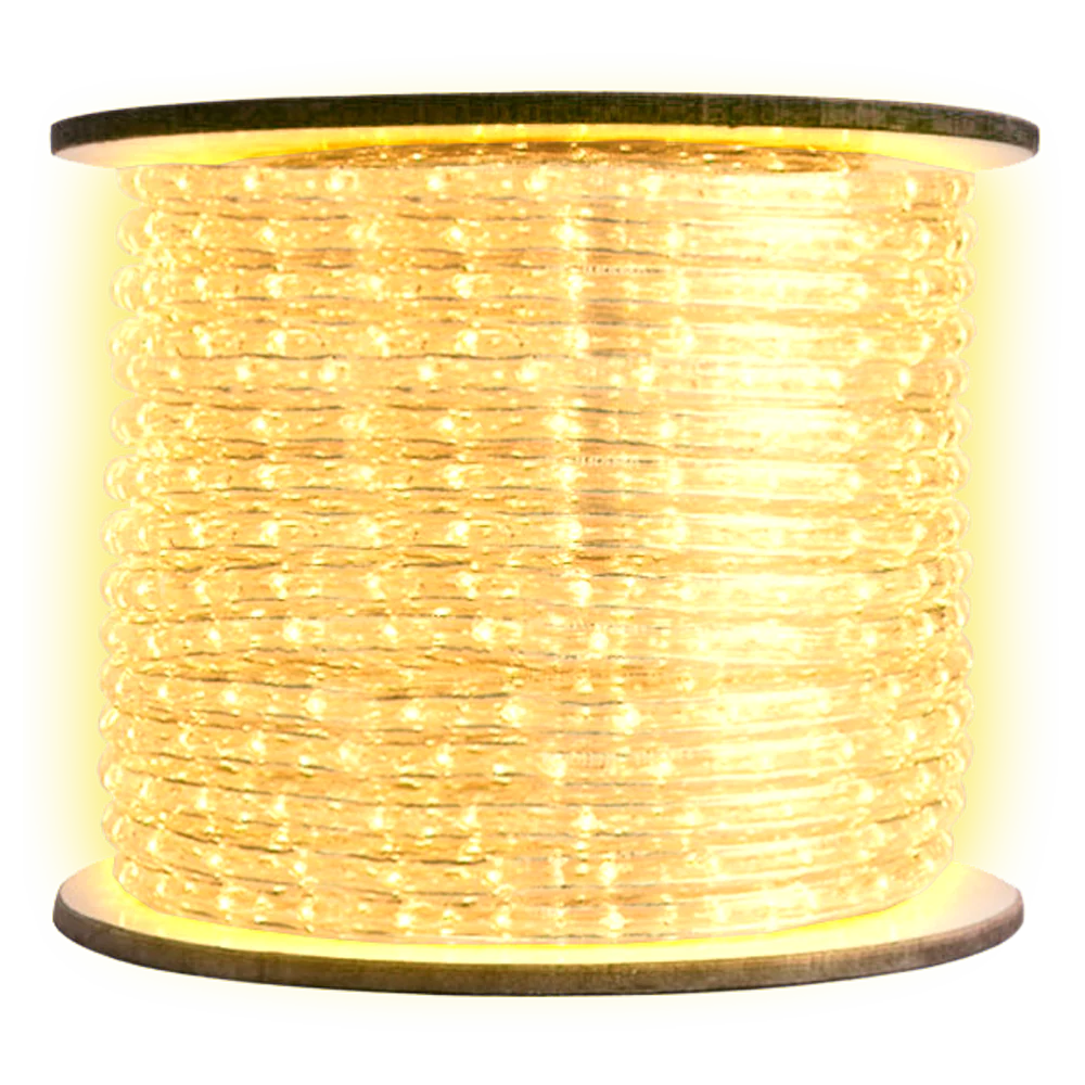 Abba Lighting RL100 12V LED Yellow Rope Lights – Lamps Depot