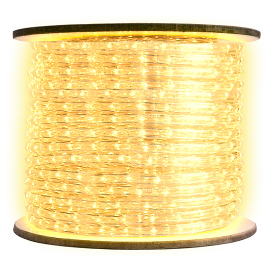 Abba Lighting RL100 12V LED Yellow Rope Lights