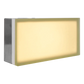 Abba Lighting Rectangle Shaped 2.6W LED 12V DC COB White with Frosted Tempered Glass 3000K Brick Light