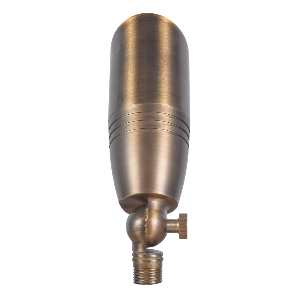 Abba Lighting SPB06 MR16 LED 12V Natural Brass Spot Light