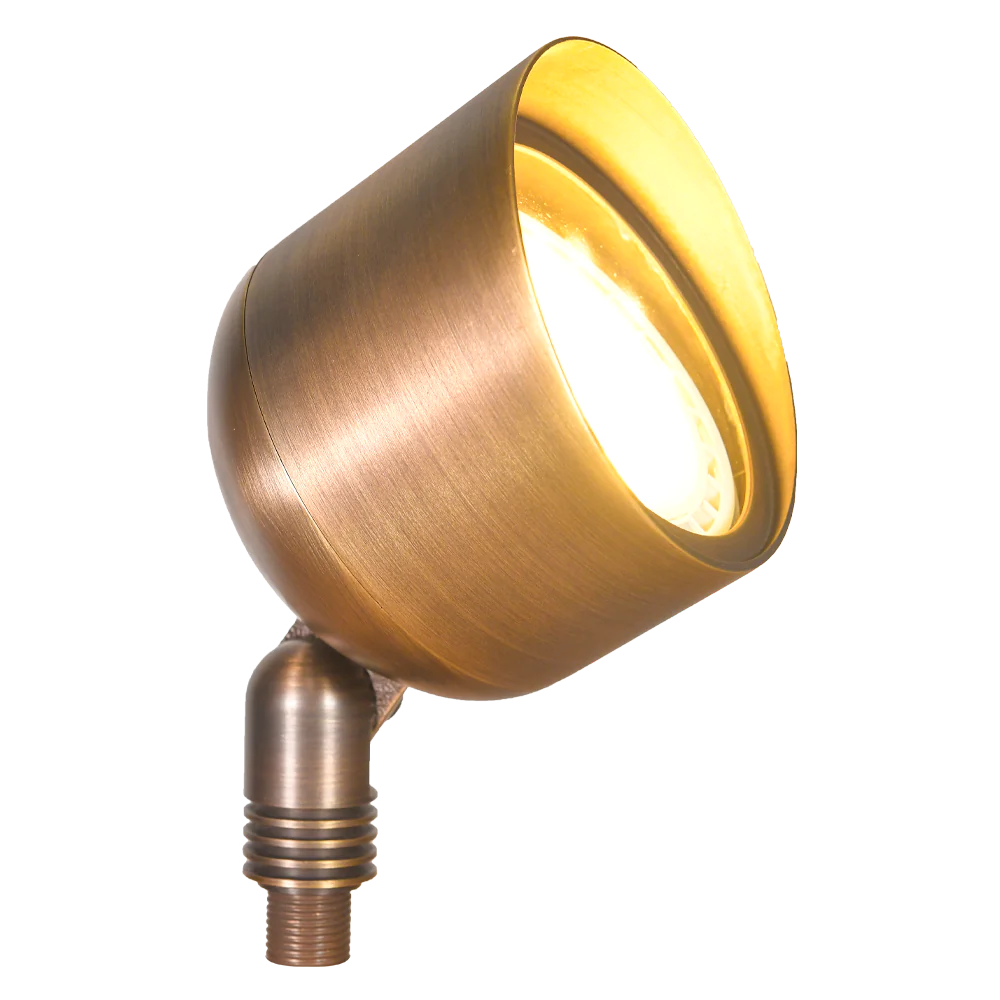 Abba Lighting SPB07 PAR36 12V Brass Flood Spot Light