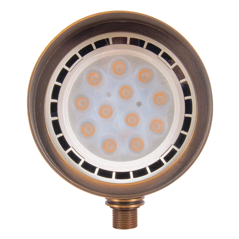 Abba Lighting SPB07 PAR36 12V Brass Flood Spot Light