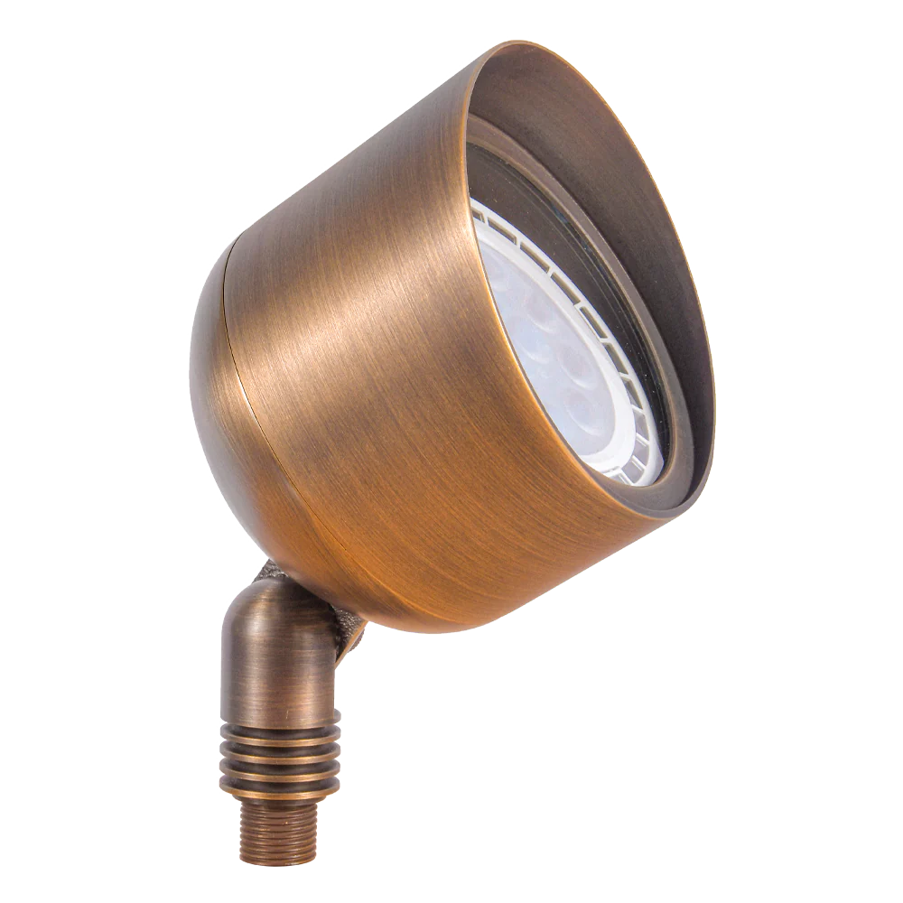 Abba Lighting SPB07 PAR36 12V Brass Flood Spot Light