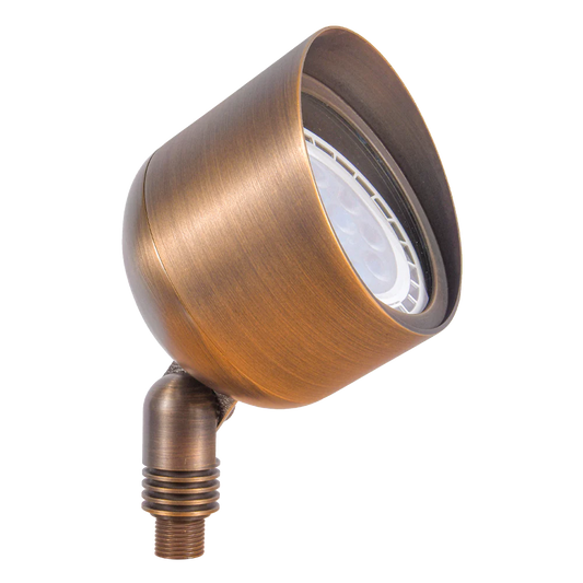 Abba Lighting SPB07 PAR36 12V Brass Flood Spot Light