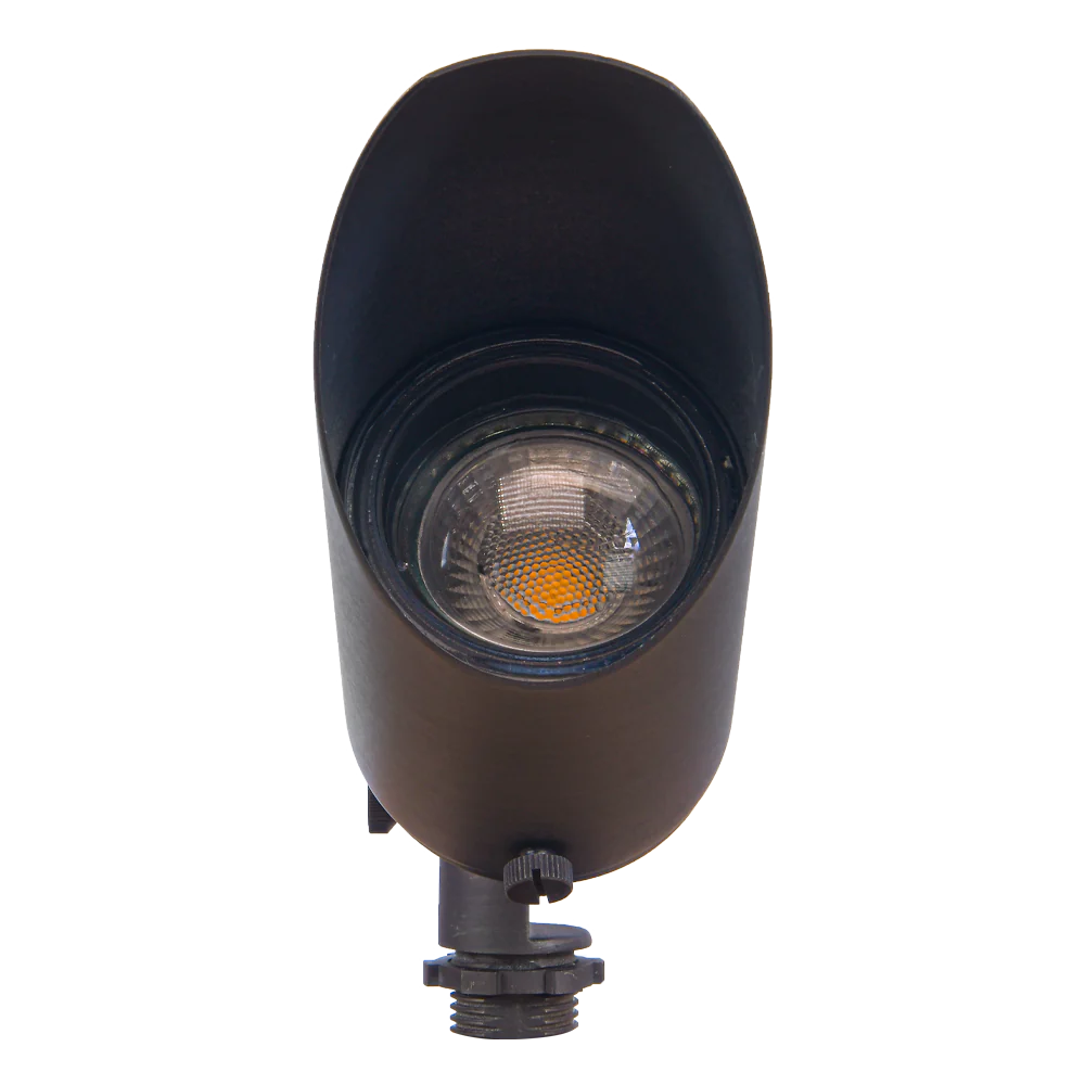 Abba Lighting SPB12 3W-12W Adjustable LED 12V Dark Brass Spot Light