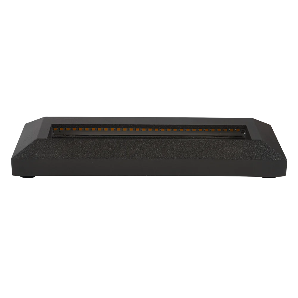 Abba Lighting STA04 8W AC/DC LED 12V 3000K Black Aluminum Step Deck Light