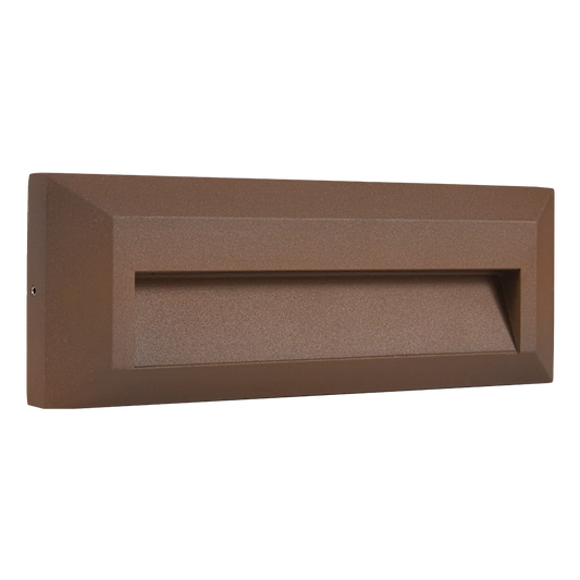 Abba Lighting STA04 8W AC/DC LED 12V 3000K Brown Aluminum Step Deck Light