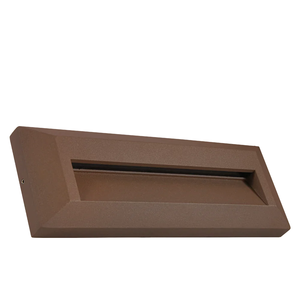 Abba Lighting STA04 8W AC/DC LED 12V 5000K Brown Aluminum Step Deck Light