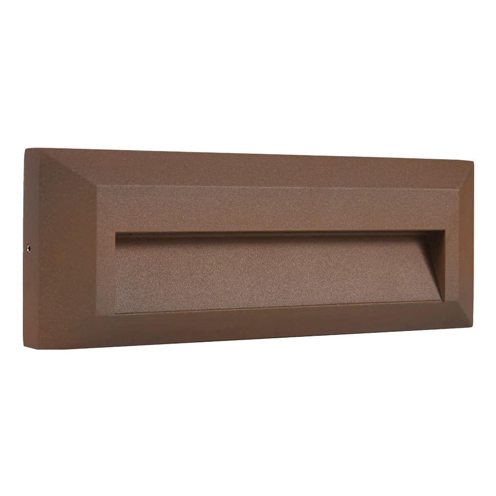 Abba Lighting STA04 8W AC/DC LED 12V 5000K Brown Aluminum Step Deck Light