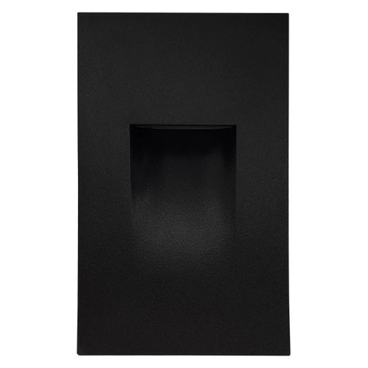 Abba Lighting STA06 3.5W Dimmable LED AC/DC 12V Aluminum Black Step Light
