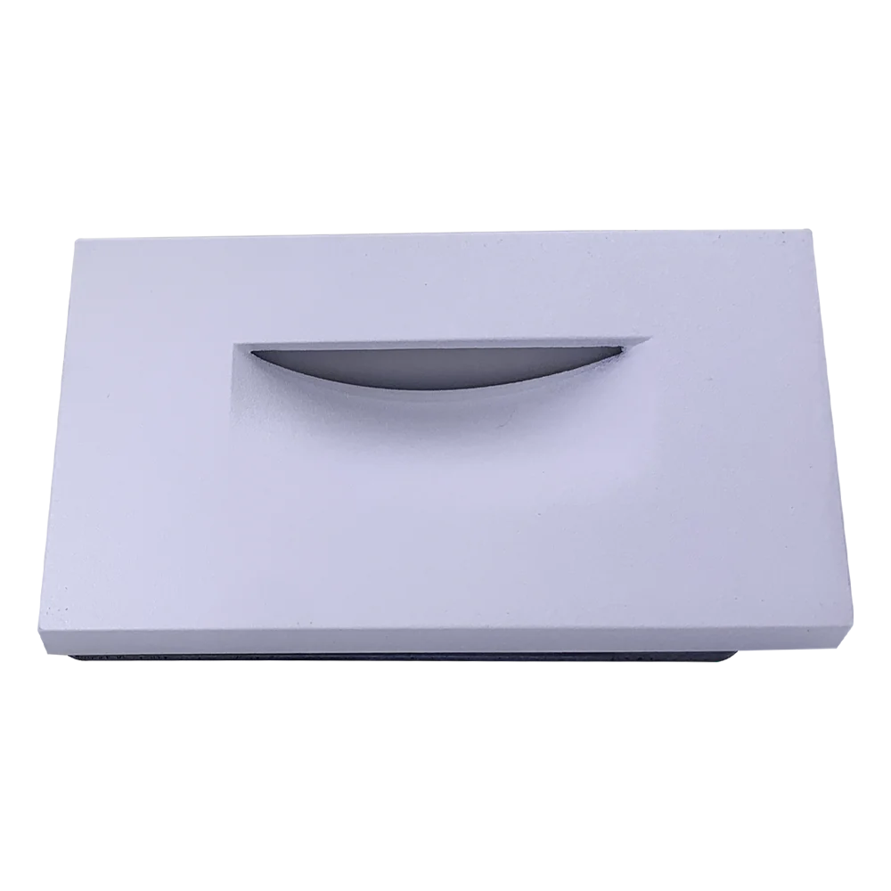 Abba Lighting STA07 3W LED AC/DC 12V Aluminum White Step Light