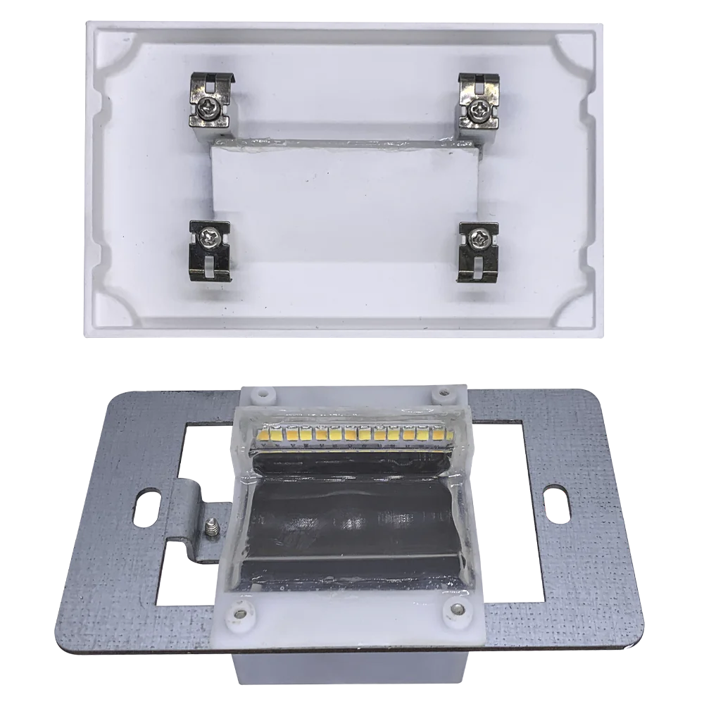 Abba Lighting STA08 3.5W LED AC/DC 12V Aluminum White Step Light