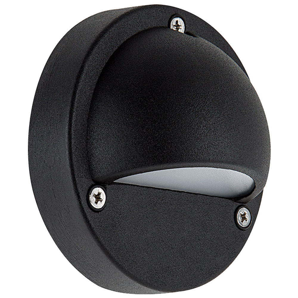 Abba Lighting STA09 Aluminum Black Deck Light