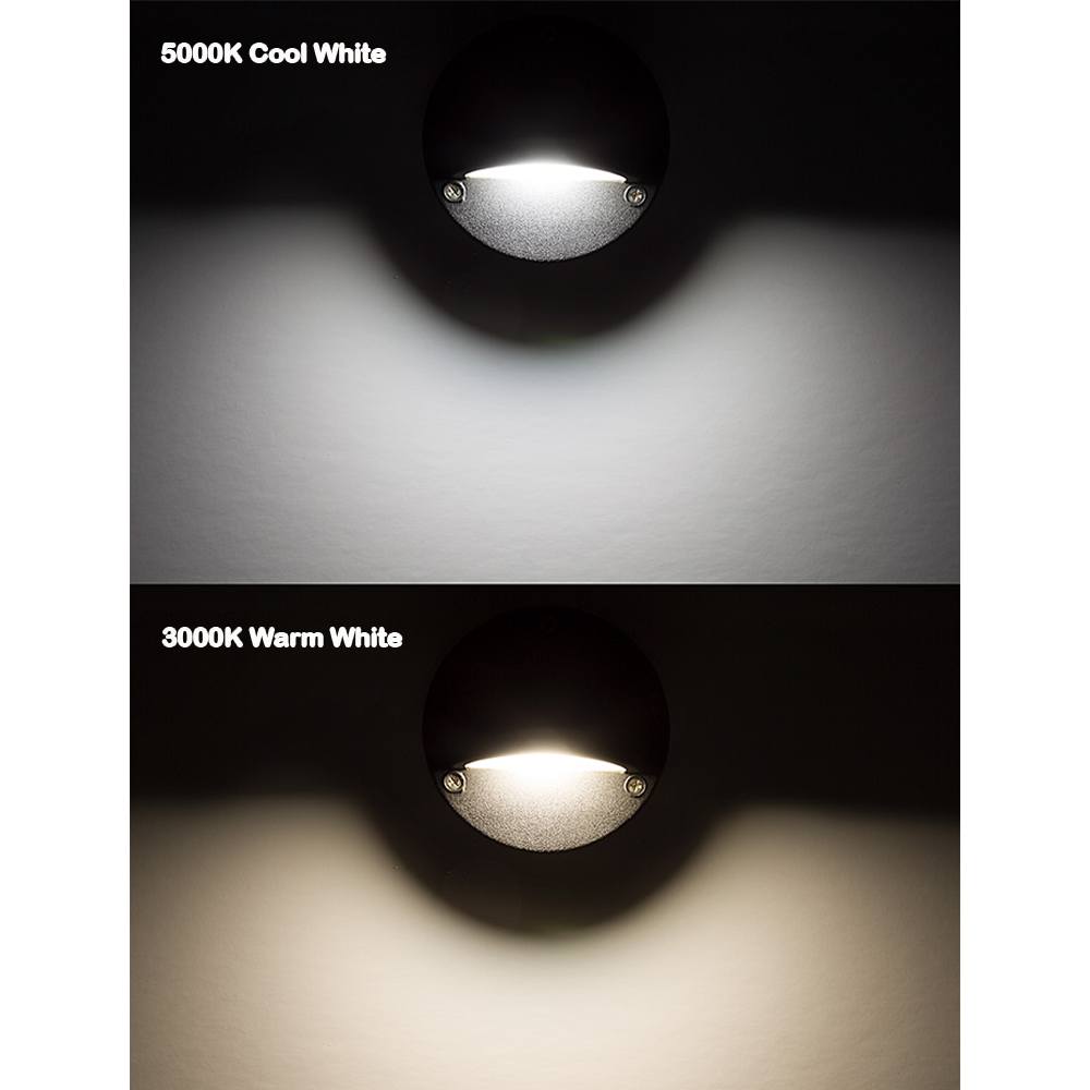 Abba Lighting STA09 Aluminum Black Deck Light