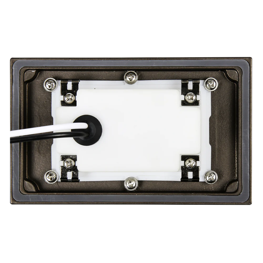 Abba Lighting STA11 3.5W LED AC/DC 12V Aluminum Black Step Light