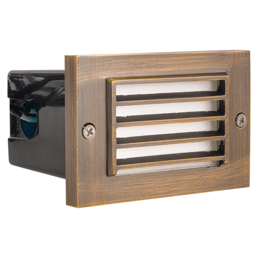 Abba Lighting STB02 3W LED AC/DC 12V COB Natural Brass Step Light