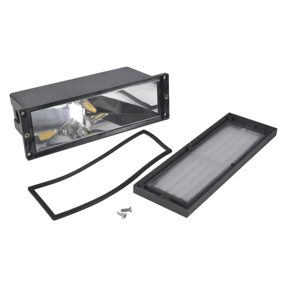 Abba Lighting STB03 3W LED AC/DC 12V COB Dark Brass Step Light